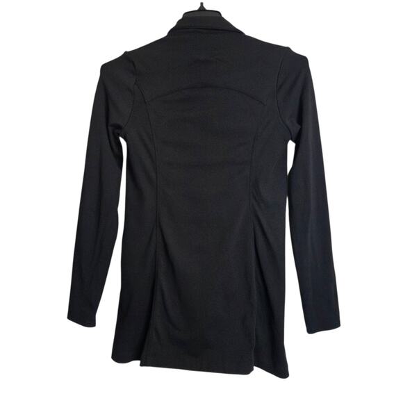 Athleta Intention Asymmetrical Zip Jacket Black Women’s XS - Picture 10 of 11